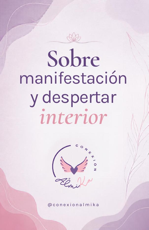 Portada del ebook Guía de manifestación de Conexión AlmiKa
